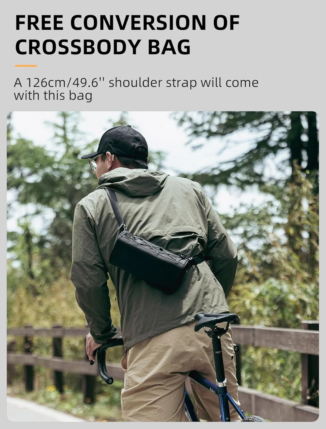 کیف فرمان دوچرخه ROCKBROS با ظرفیت بزرگ 1.5 لیتری، کیف لوازم جانبی دوچرخه بازتابنده برای دوچرخه‌های کوهستانی و جاده‌ای