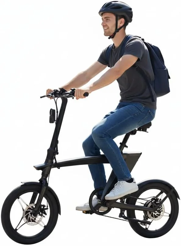 دوچرخه برقی تاشو گرین لاین GBK-200، پدال تاشو، موتور 250 واتی با سرعت 25 کیلومتر در ساعت، برد 55 کیلومتر، باتری 36 ولت 10 آمپر ساعت، ترمزهای دیسکی دوگانه، کمک برقی 3 سطح، فریم آلومینیومی سبک