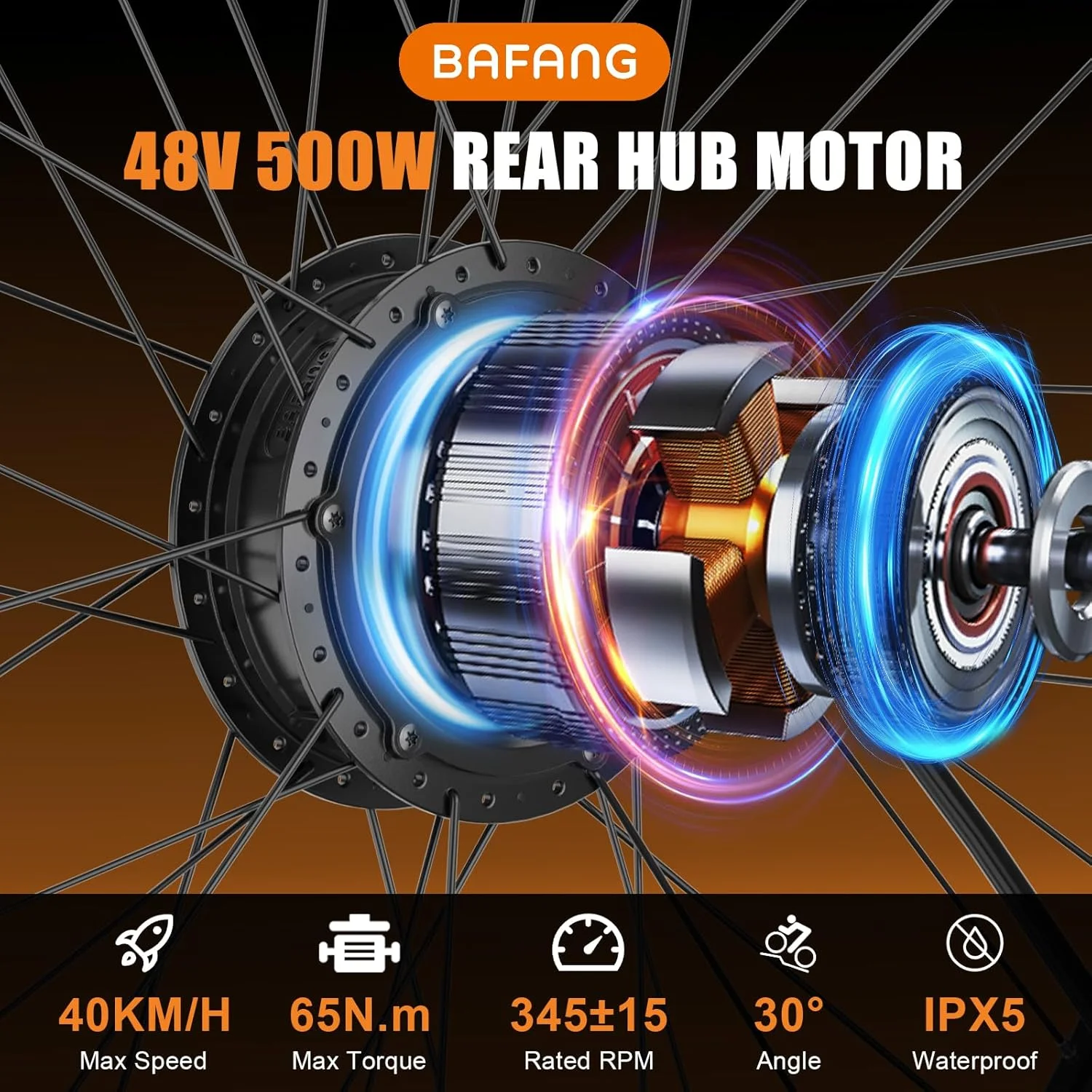 کیت تبدیل دوچرخه برقی با موتور هاب عقب با توان 500W/750W و ولتاژ 48V، به همراه نمایشگر LCD و باتری (اختیاری)، مناسب برای دوچرخه های کوهستانی و شهری 20، 26، 27.5، 29 و 700C، دارای کنترلر ضد آب