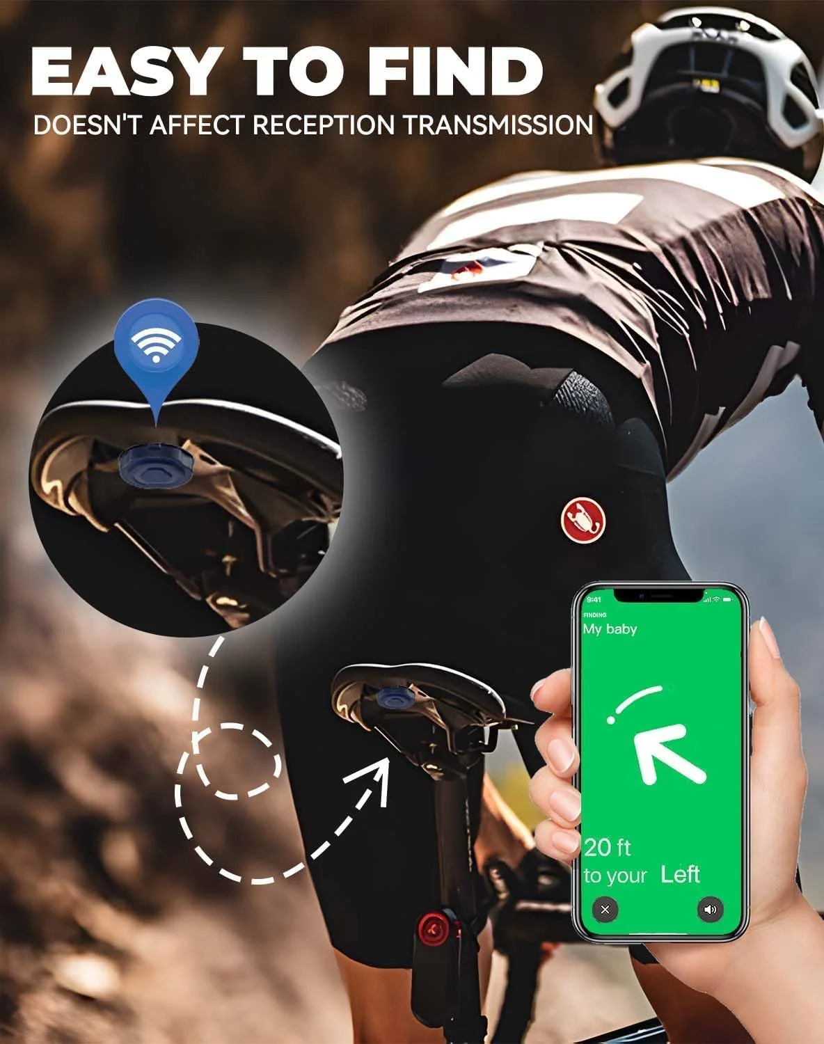 جعبه چسبی ایرتگ Azonee با استیکر - نگهدارنده مخفی، محافظت کامل، ضد آب برای چمدان، دوچرخه، کیف دوربین (2 عدد) جعبه چسبی ایرتگ Azonee با استیکر - نگهدارنده مخفی، محافظت کامل، ضد آب برای چمدان، دوچرخه، کیف دوربین (2 عدد)