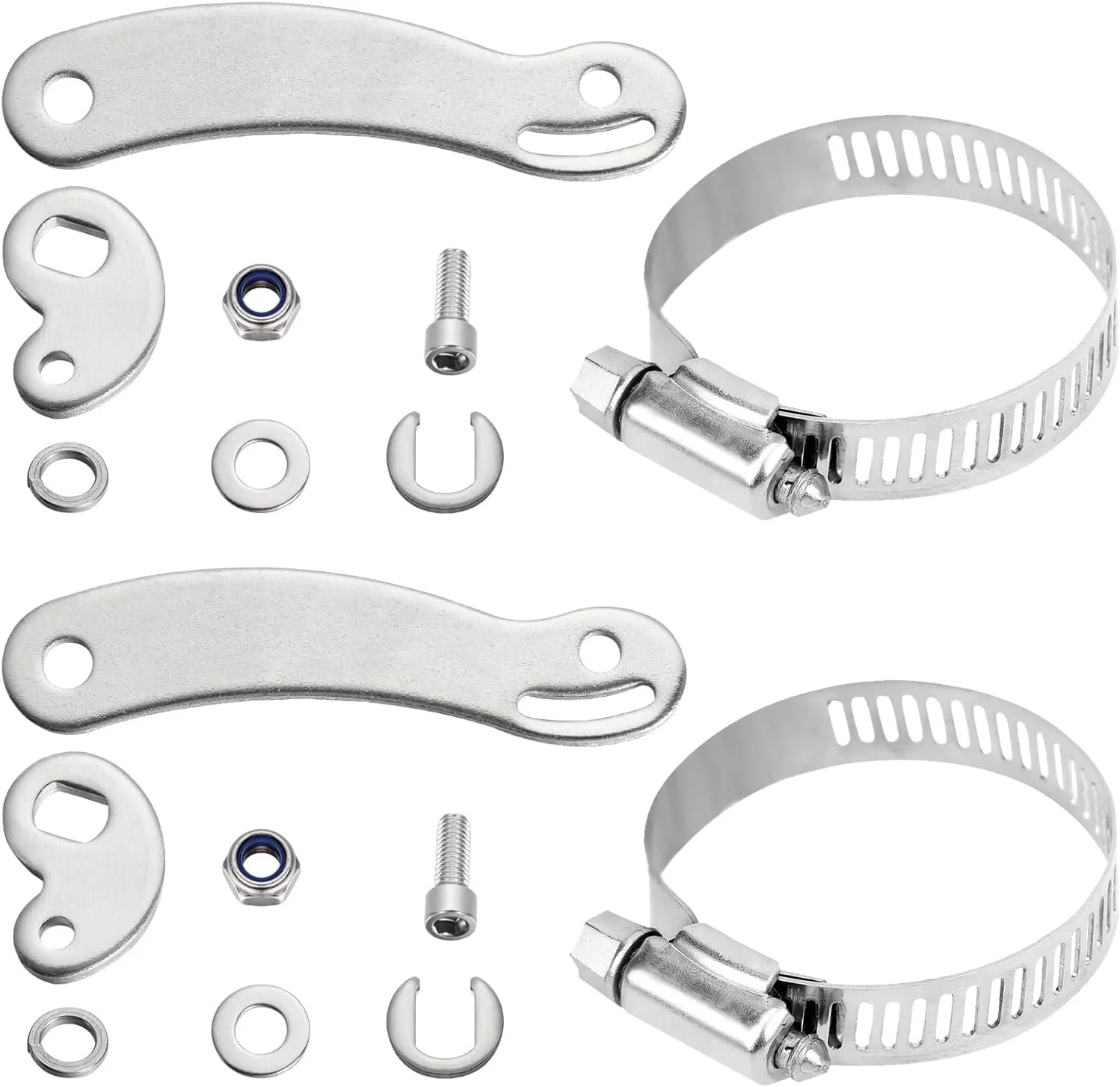 دو مجموعه کیت تبدیل بازوی گشتاور جهانی برای دوچرخه برقی، لوازم جانبی دوچرخه برقی برای موتور هاب دوچرخه برقی چرخ جلو یا عقب و درایو میانی، ابزار تعمیر و نگهداری دوچرخه برقی