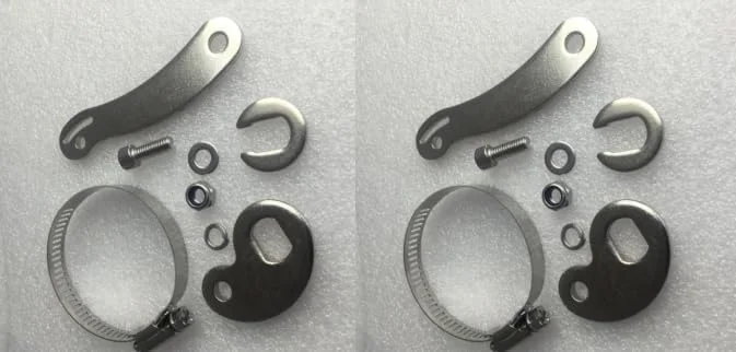 2 ست کیت تبدیل بازوی گشتاور جهانی، بازوی گشتاور دوچرخه برقی برای تقویت کننده خروجی دوچرخه برقی، لوازم جانبی محافظ برای موتورهای هاب جلو یا عقب دوچرخه الکترونیکی