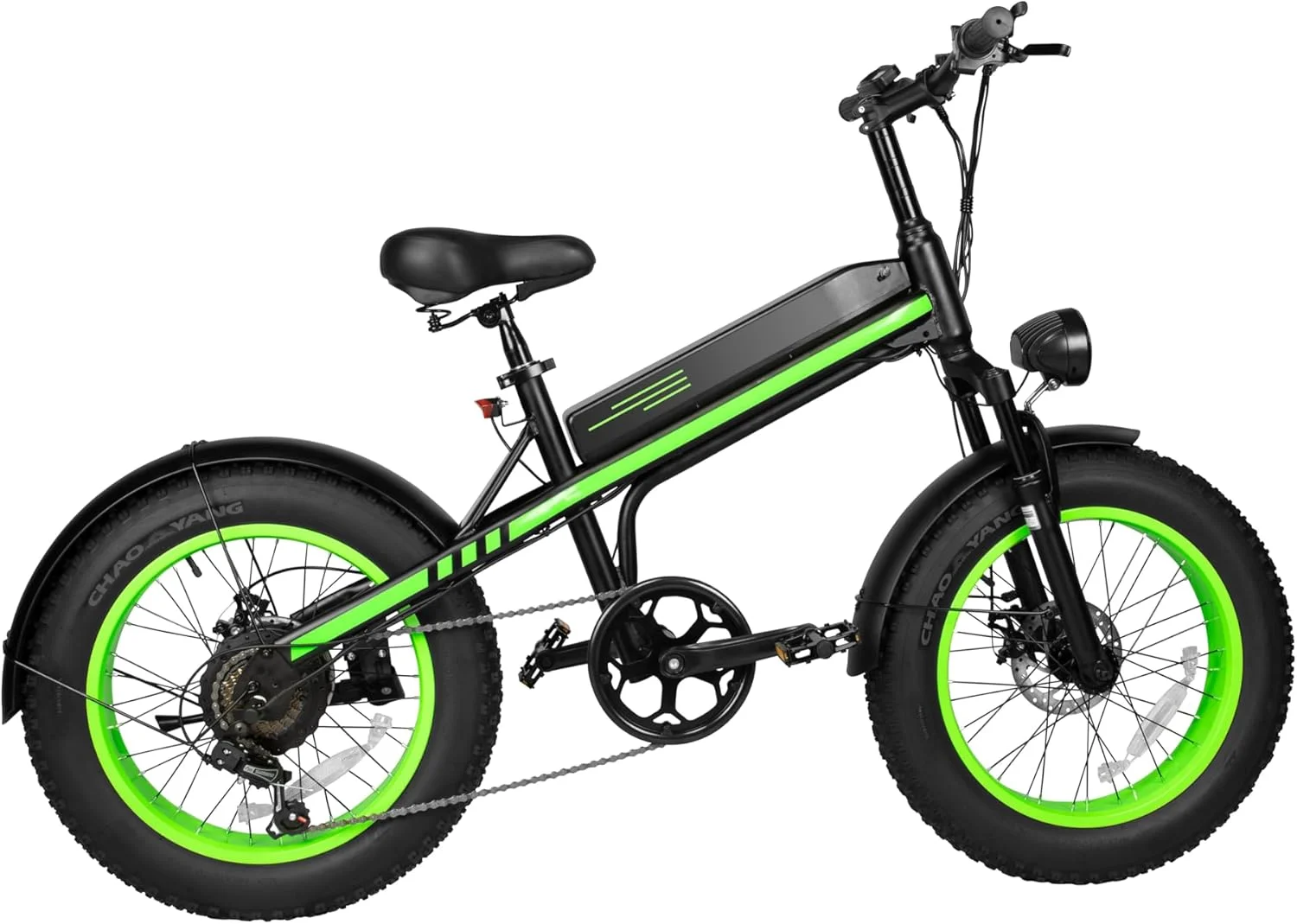 دوچرخه برقی مدل S5 با لاستیک پهن 20x4 اینچ، فریم فولادی، 7 دنده، موتور 350 وات، باتری 36 ولت 10.4 آمپر ساعت، مناسب برای کوهستان دوچرخه برقی مدل S5 با لاستیک پهن 20x4 اینچ، فریم فولادی، 7 دنده، موتور 350 وات، باتری 36 ولت 10.4 آمپر ساعت، مناسب برای کوهستان