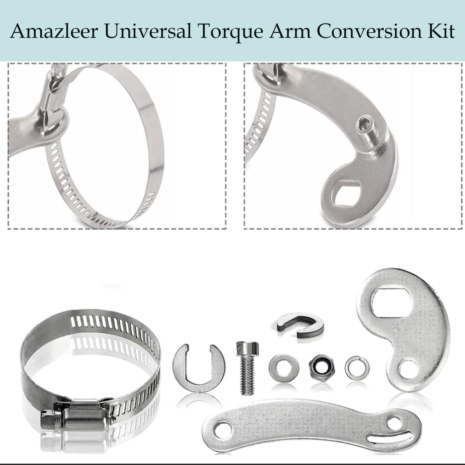 دو مجموعه بازوی گشتاور سنگین برای دوچرخه برقی، کیت بازوی گشتاور جهانی دوچرخه برقی، لوازم جانبی محافظ برای موتورهای توپی جلو و عقب دوچرخه برقی، سازگار با موتورهای 750W-1500W