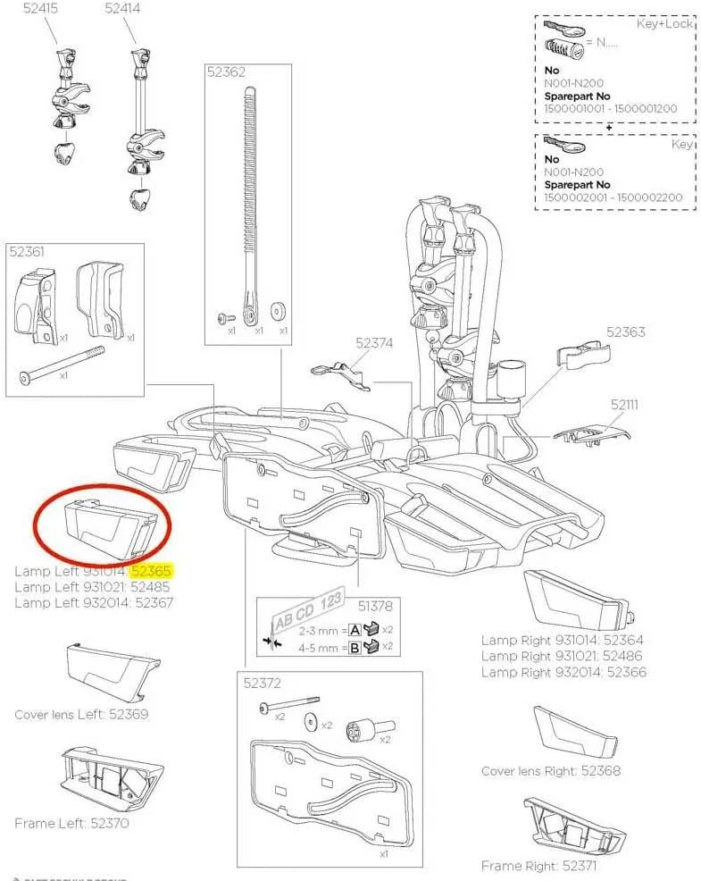 دوچرخه خلبان Thule مدل th52365، منحصربفرد، مشکی، مناسب برای همه