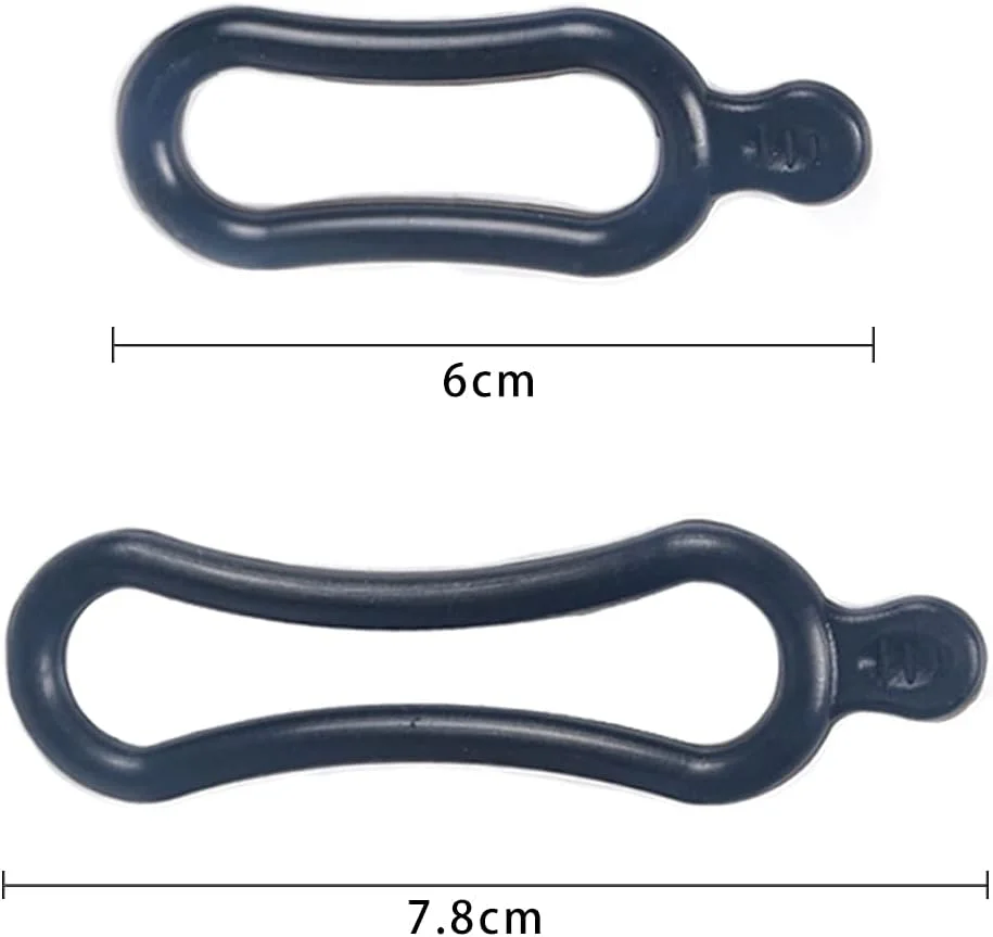 10 عدد بست سیلیکونی دوچرخه، بند سیلیکونی برای نصب چراغ قوه، تلفن همراه، بلندگو و چراغ روی فرمان دوچرخه