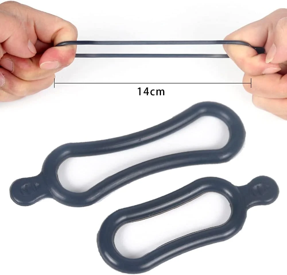 10 عدد بست سیلیکونی دوچرخه، بند سیلیکونی برای نصب چراغ قوه، تلفن همراه، بلندگو و چراغ روی فرمان دوچرخه