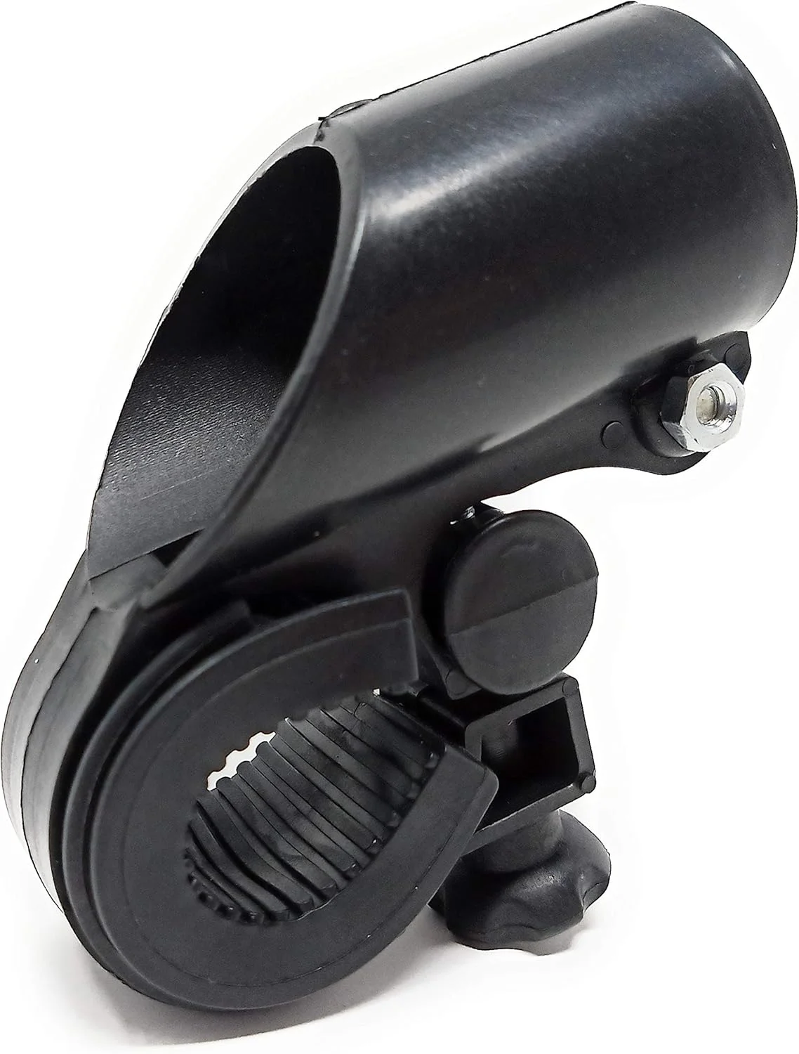 نگهدارنده چراغ دوچرخه System-S، مشکی، نگهدارنده چراغ قوه