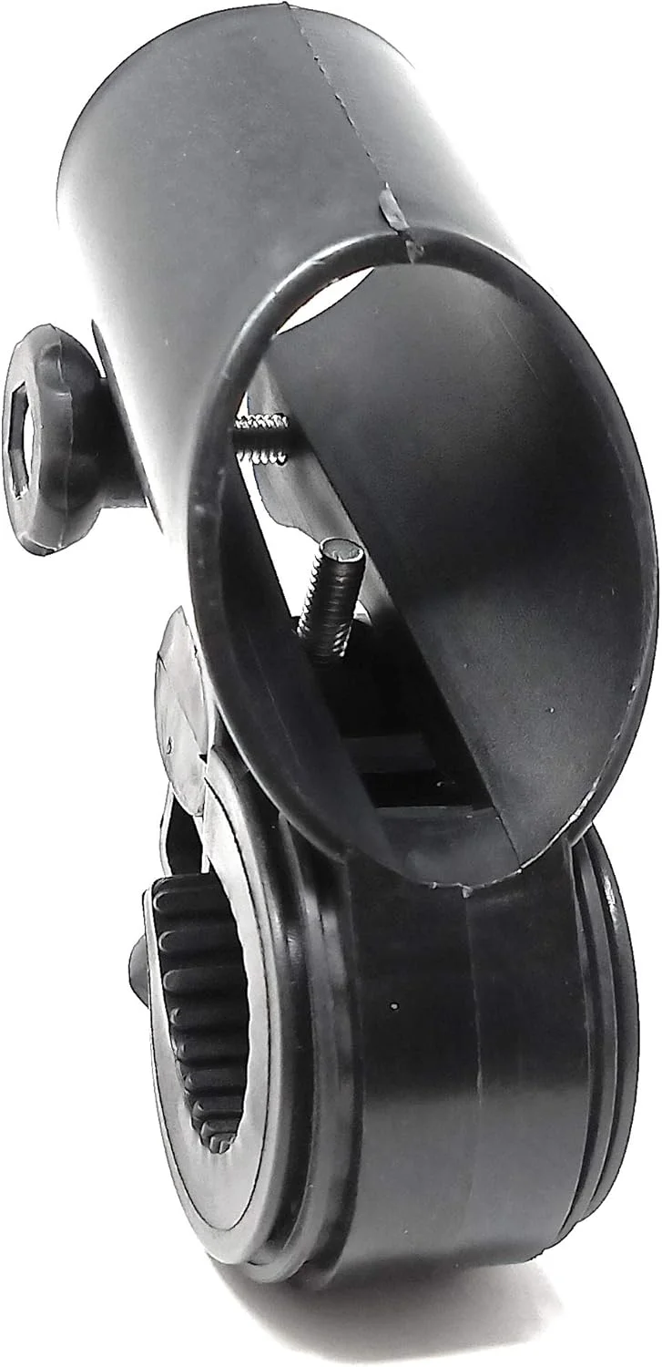 نگهدارنده چراغ دوچرخه System-S، مشکی، نگهدارنده چراغ قوه