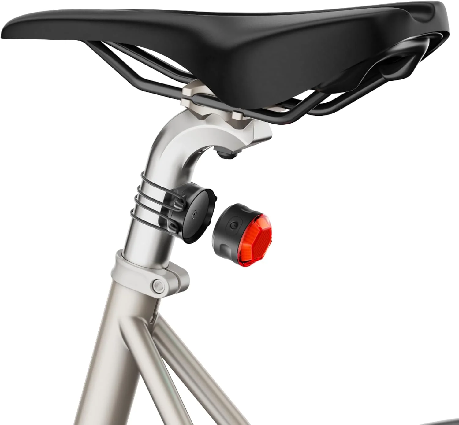 چراغ دوچرخه یونی‌سکس SHAPEHEART مدل Light_Mini_Red، مشکی، سایز واحد