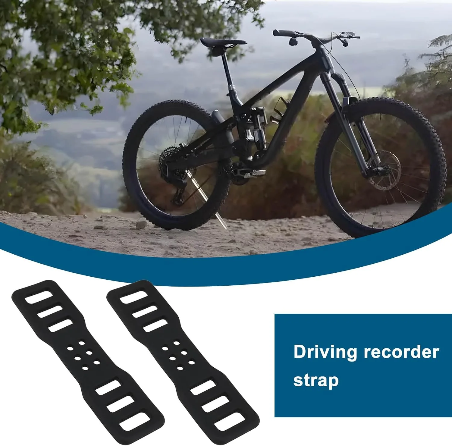 10 عدد بست سیلیکونی دوچرخه، نگهدارنده بند ثابت سیلیکونی، قطعه جایگزین، لوازم جانبی دوچرخه سواری مناسب برای چراغ دوچرخه، مشکی