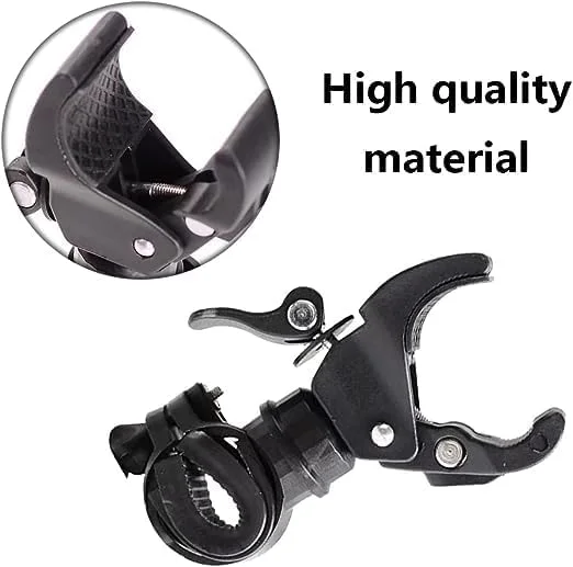 پایه چراغ قوه دوچرخه با قابلیت چرخش 360 درجه، گیره نگهدارنده چراغ قوه دوچرخه برای لامپ های LED