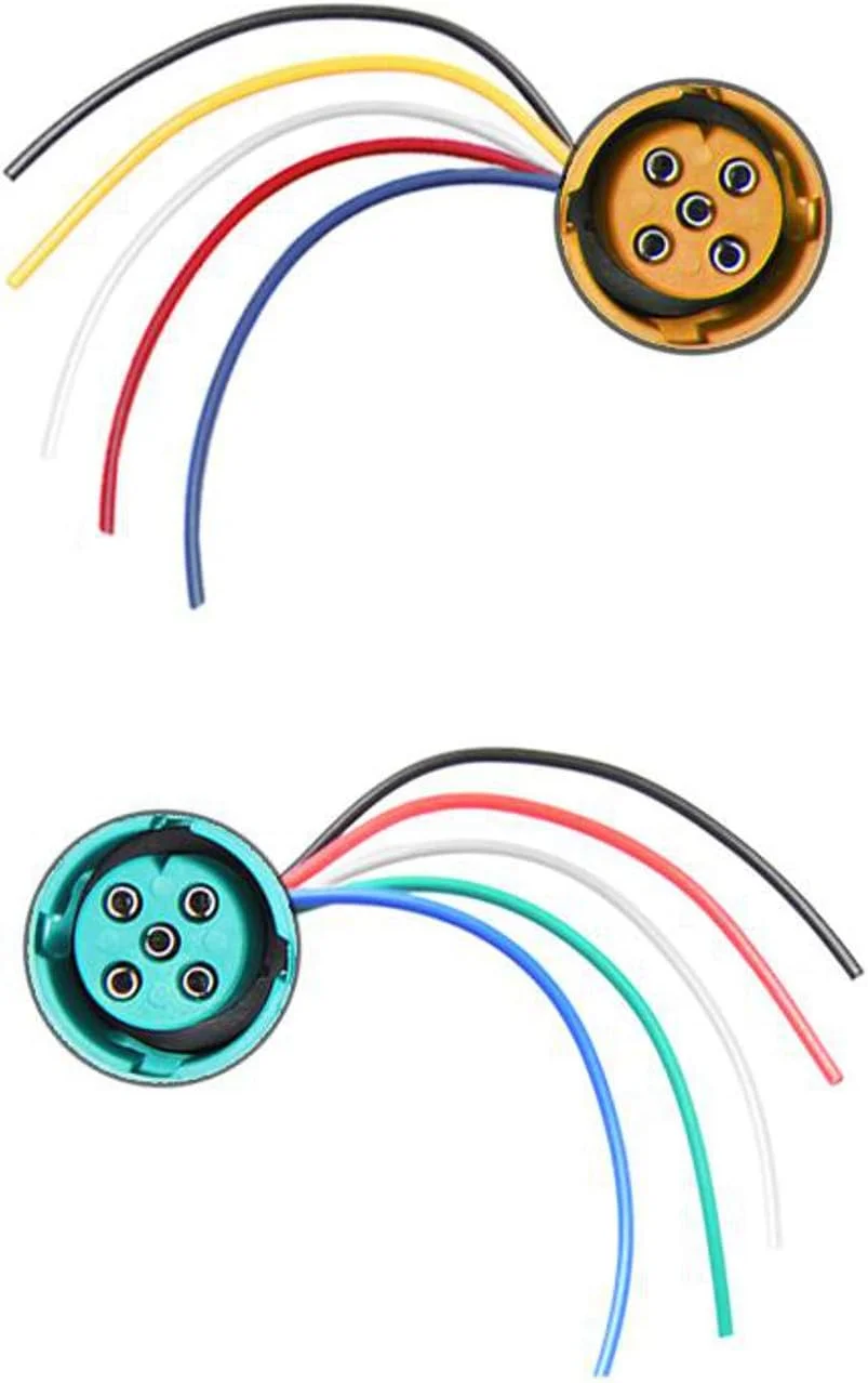 مجموعه اتصال 5 پین 15 سانتی متری برای چراغ های عقب مجموعه اتصال 5 پین 15 سانتی متری برای چراغ های عقب