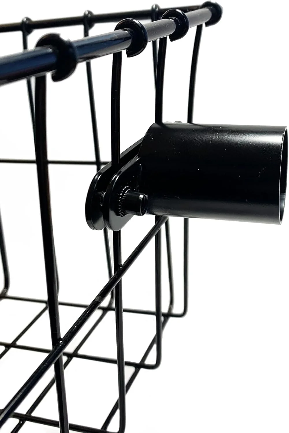 نگهدارنده چراغ جلو سبد فرمان Portland Design Works مدل Outpost، مشکی، قطر 32 میلی‌متر