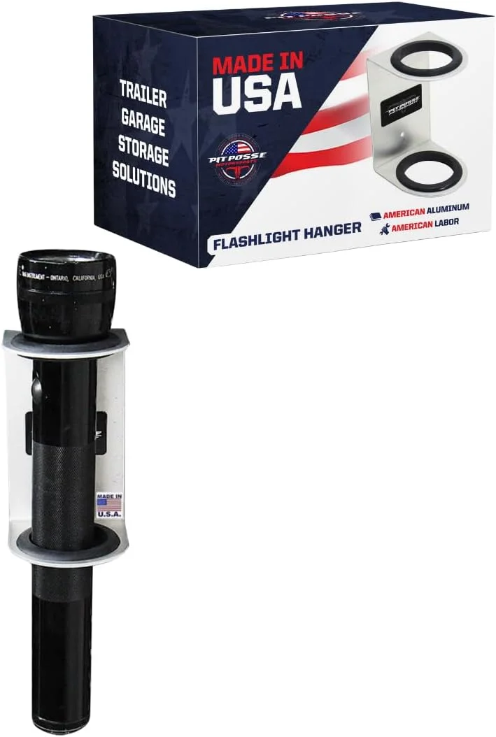 آویز چراغ قوه آلومینیومی پیت پاسه (نقره ای)