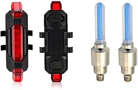 چراغ عقب دوچرخه شارژی و چراغ سر والف