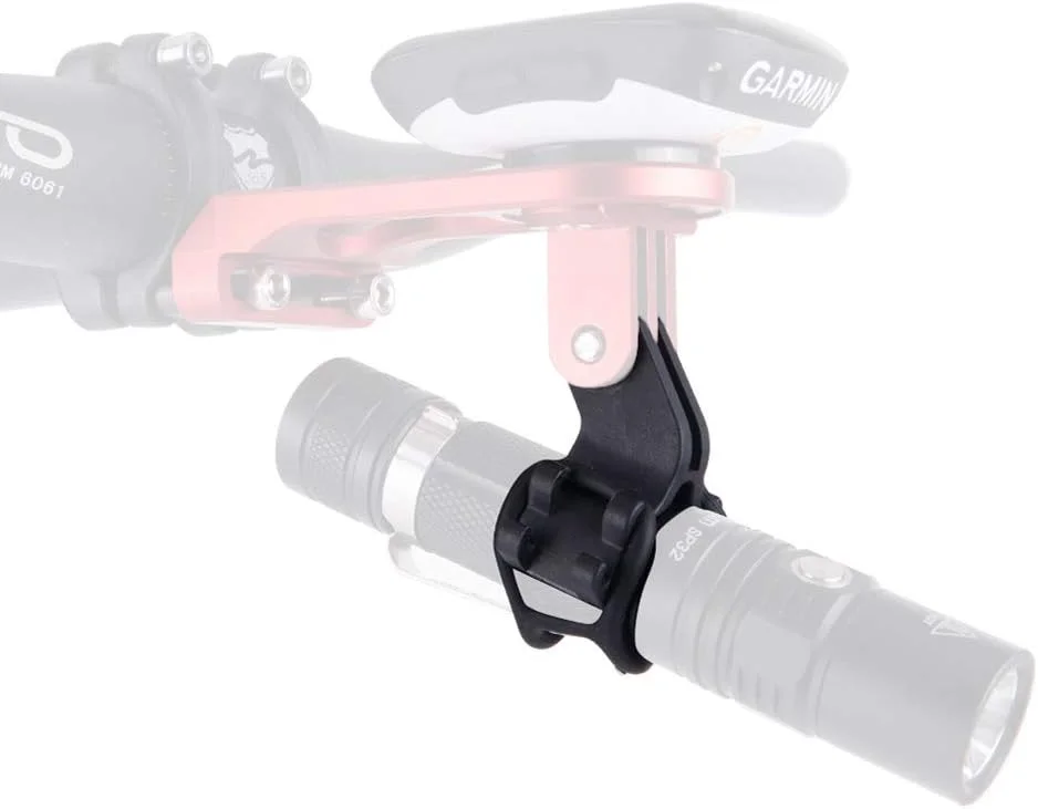 نگهدارنده چراغ قوه دو عددی دوچرخه، پایه نصب چراغ قوه برای رابط نصب نوع Go Pro