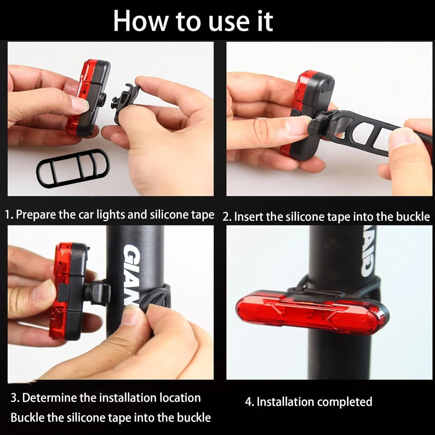 بسته 15 عددی حلقه لاستیکی الاستیک دوچرخه مشکی، بند الاستیک سیلیکونی جایگزین، لوازم جانبی چراغ LED دوچرخه، بند لاستیکی نگهدارنده چراغ قوه فرمان دوچرخه کوهستان