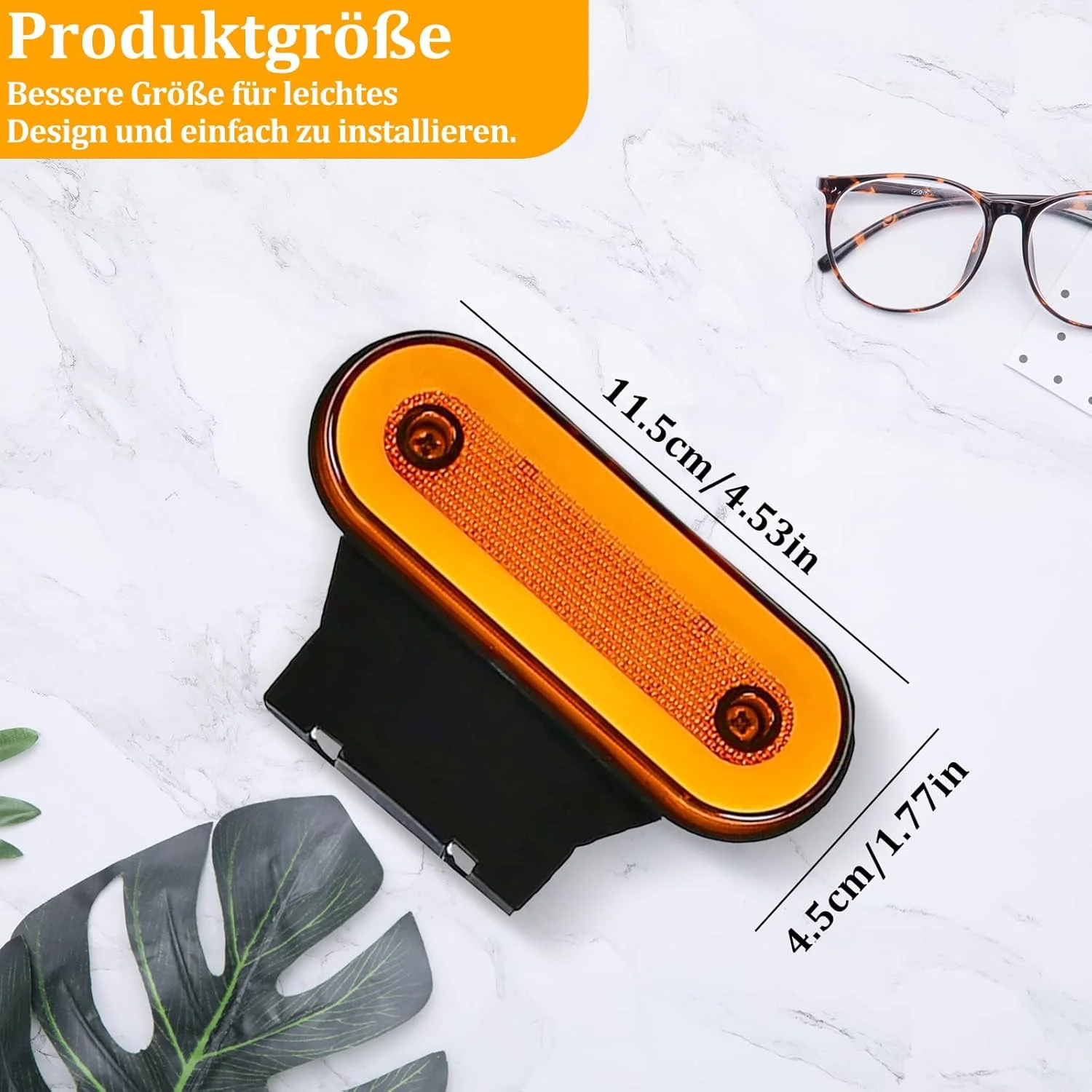 چراغ های موقعیت 8 تایی آی پالا میلا 12 ولت/24 ولت به همراه براکت