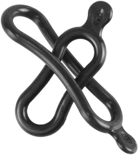 بسته 30 عددی کش لاستیکی چراغ دوچرخه، حلقه های لاستیکی کشی سیلیکونی نگهدارنده چراغ قوه، چراغ ال ای دی دوچرخه