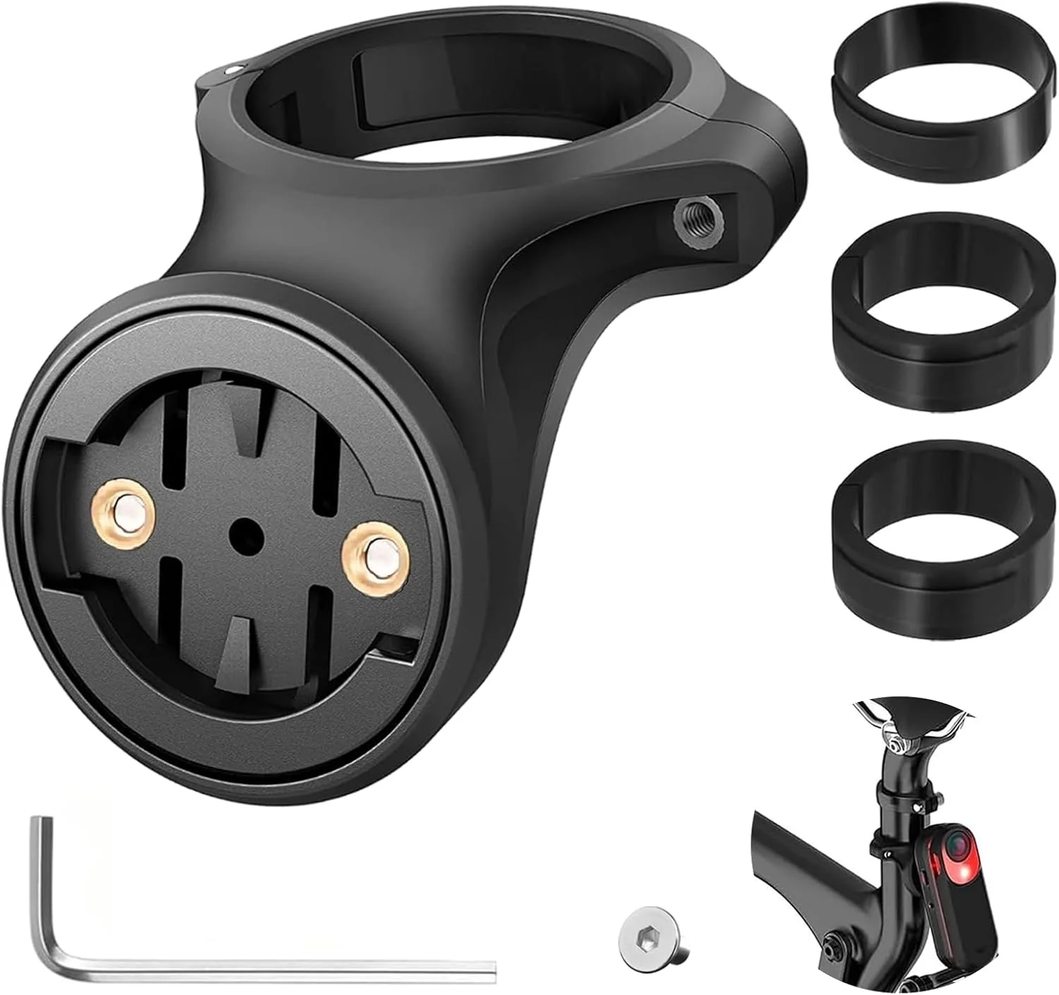 براکت لبه دوچرخه RTL515 RTL510 RVR315، پایه چراغ عقب، میله صندلی برای چراغ عقب رادار، لوازم جانبی دوچرخه MTB