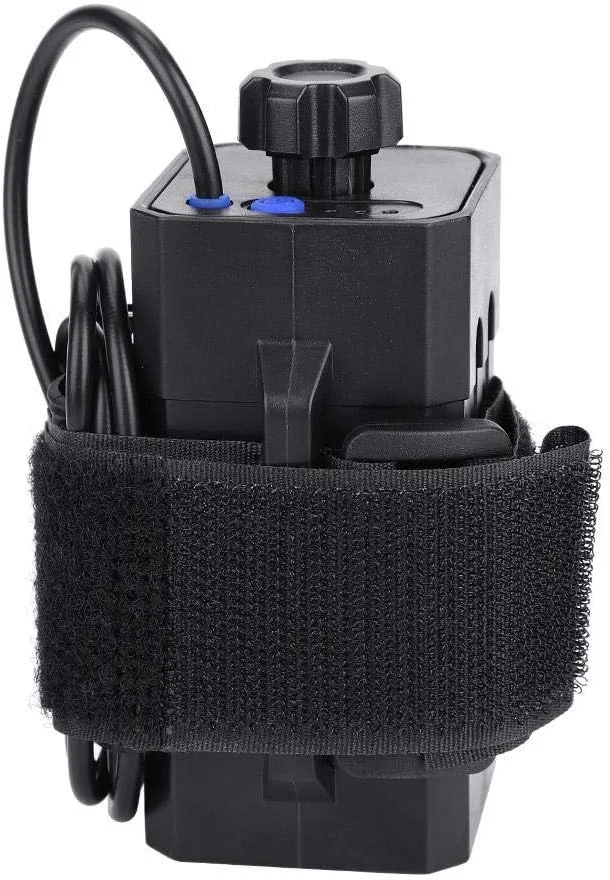 محفظه باتری Demeras 18650 ضد آب با رابط دوگانه USB/DC برای چراغ دوچرخه