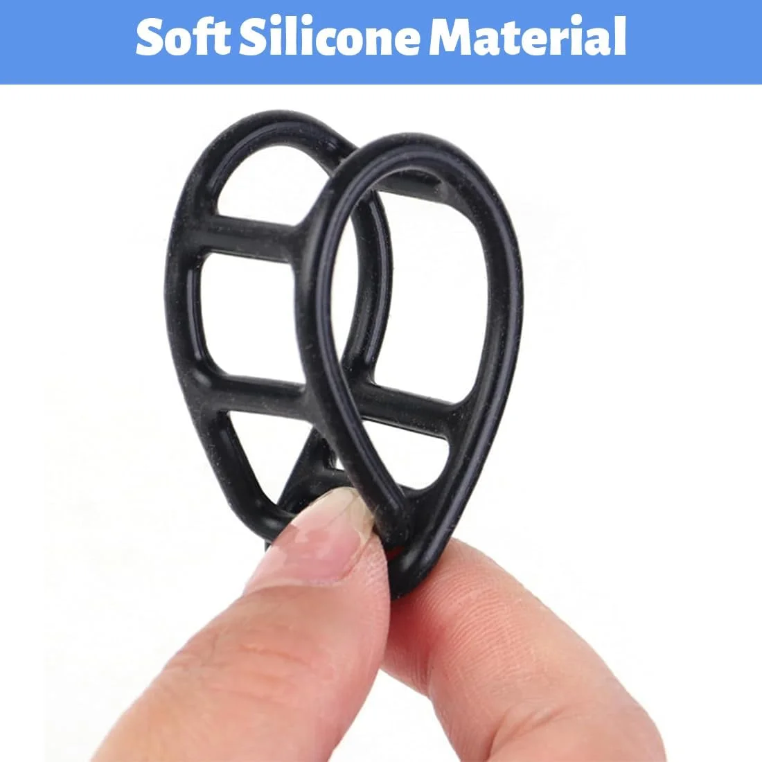 20 عدد حلقه لاستیکی کشی دوچرخه، نگهدارنده چراغ قوه با قابلیت تنظیم کشی به همراه قلاب S برای چراغ ال ای دی، مناسب برای چراغ جلو دوچرخه و دسته چراغ قوه