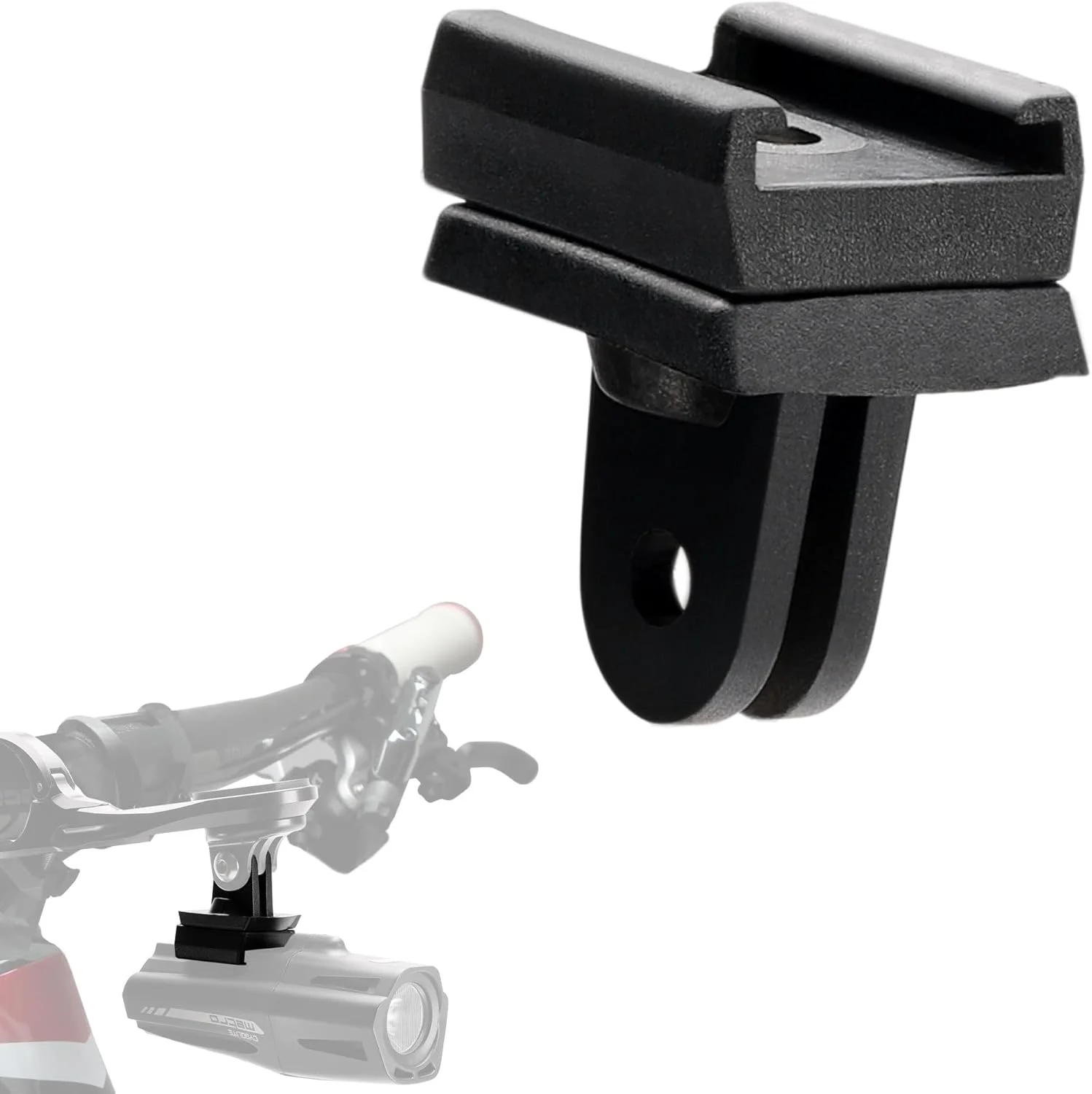 آداپتور چراغ سیگولایت Velocity، Ranger، Expilion، Metro و Streak Series برای چراغ جلو دوچرخه، سازگار با پایه GoPro