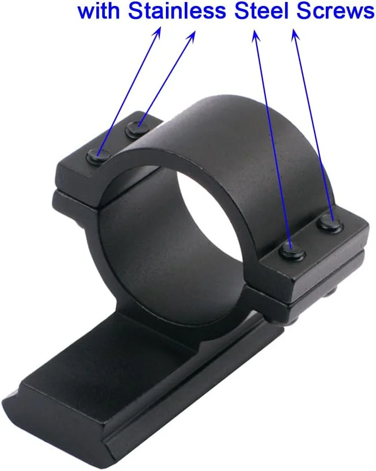 نگهدارنده گیره تلسکوپ 25 میلی متری با پیچ های استیل ضد زنگ