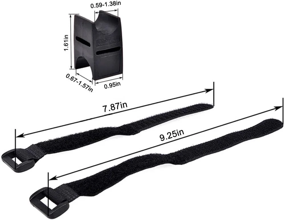 نگهدارنده چند منظوره چراغ قوه LED، بست ثابت چراغ جلوی دوچرخه