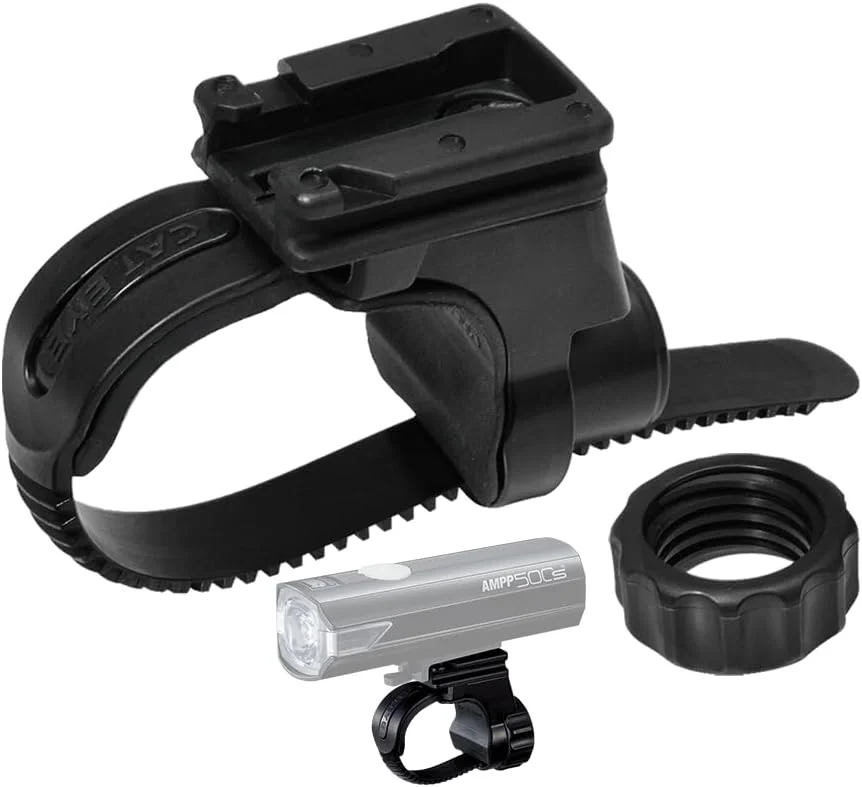 بست منعطف CatEye H34 مدل Tight Bracket 533-8827N برای چراغ و بازتابنده دوچرخه - 22-32 میلی متر، مشکی
