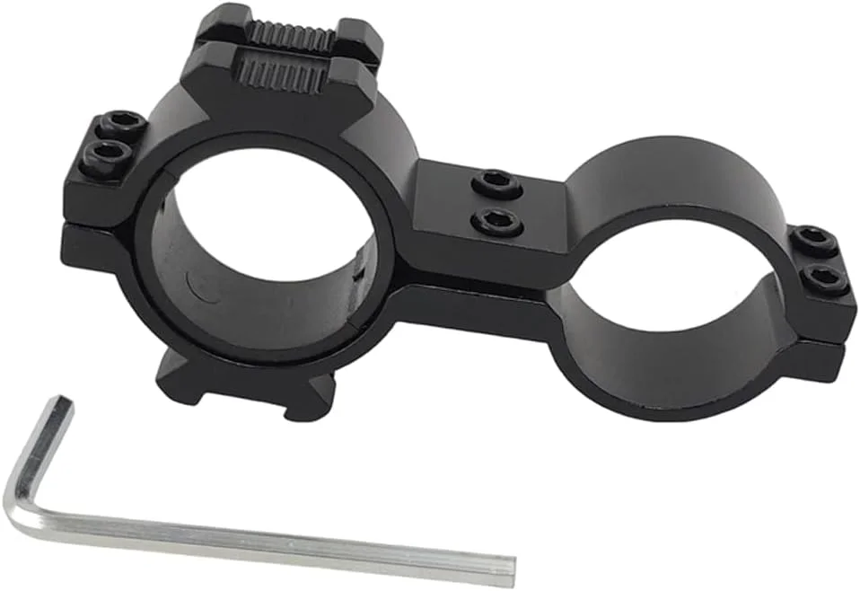 نگهدارنده چراغ قوه 25/30 میلی متری با پیچ های استیل ضد زنگ