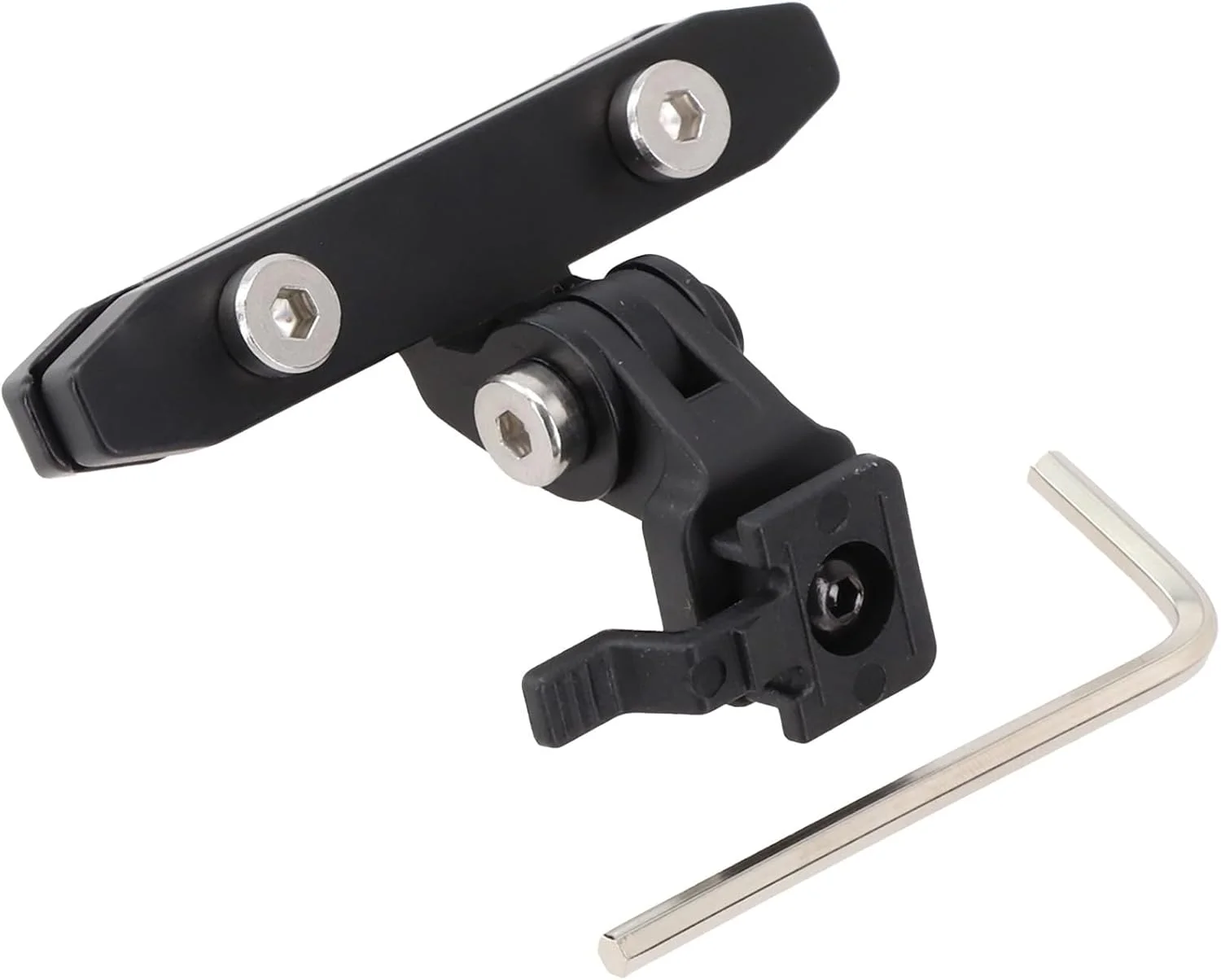 نگهدارنده چراغ زین دوچرخه، پایه ریل زین مناسب برای چراغ جلوی دوچرخه ترک بونترگر، نگهدارنده پایه کمان زین، پایه چراغ زین آلیاژ آلومینیوم مستحکم