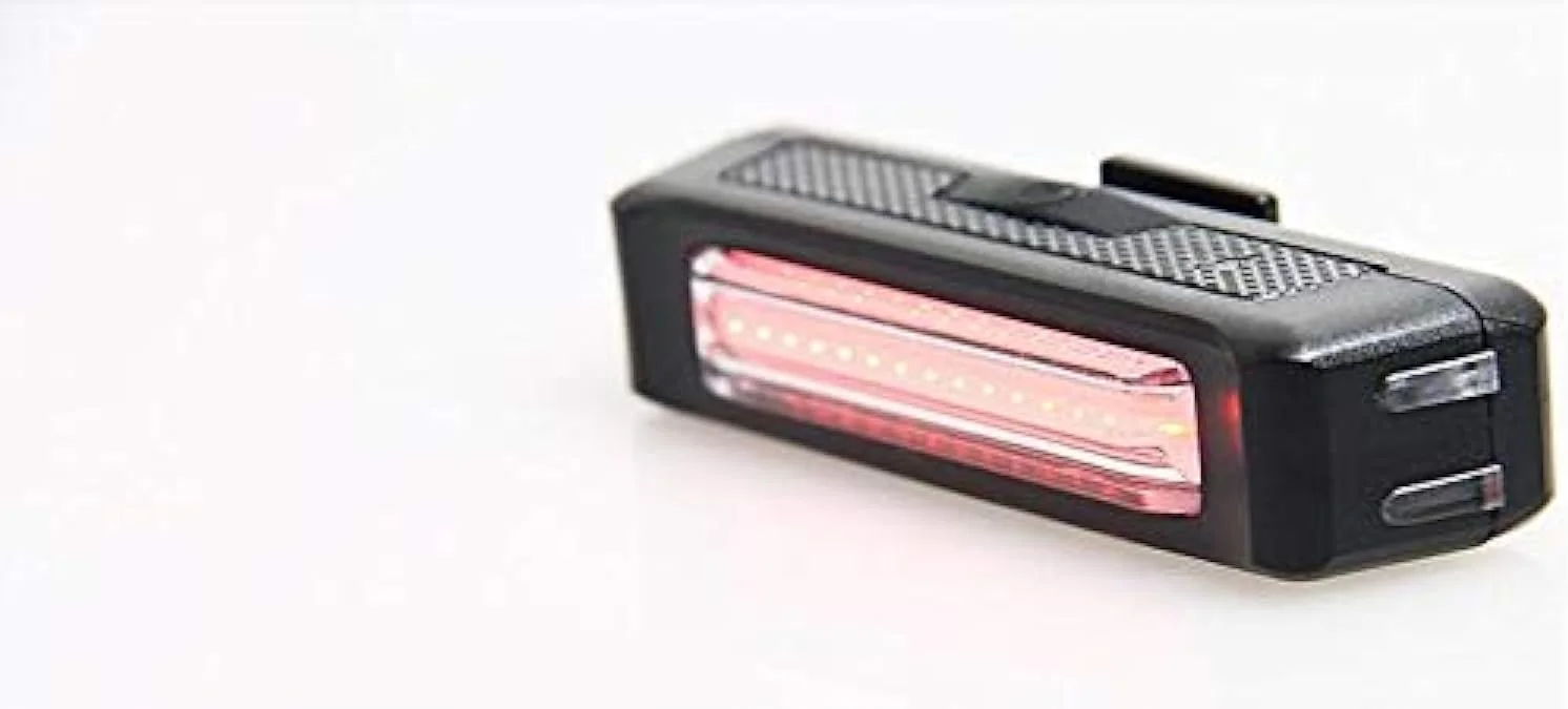 چراغ ال ای دی دوچرخه، چراغ جلوی قابل شارژ و چراغ عقب قرمز و آبی