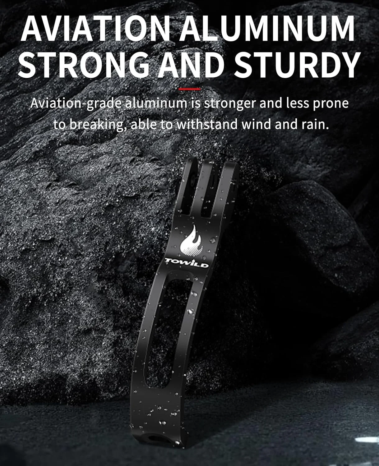 نگهدارنده چراغ جلوی دوچرخه TOWILD AS60 برای دوچرخه تاشو Brompton، پایه توسعه دهنده جلویی برای چراغ جلو دوچرخه، پایه نگهدارنده دوشاخ دوچرخه سواری