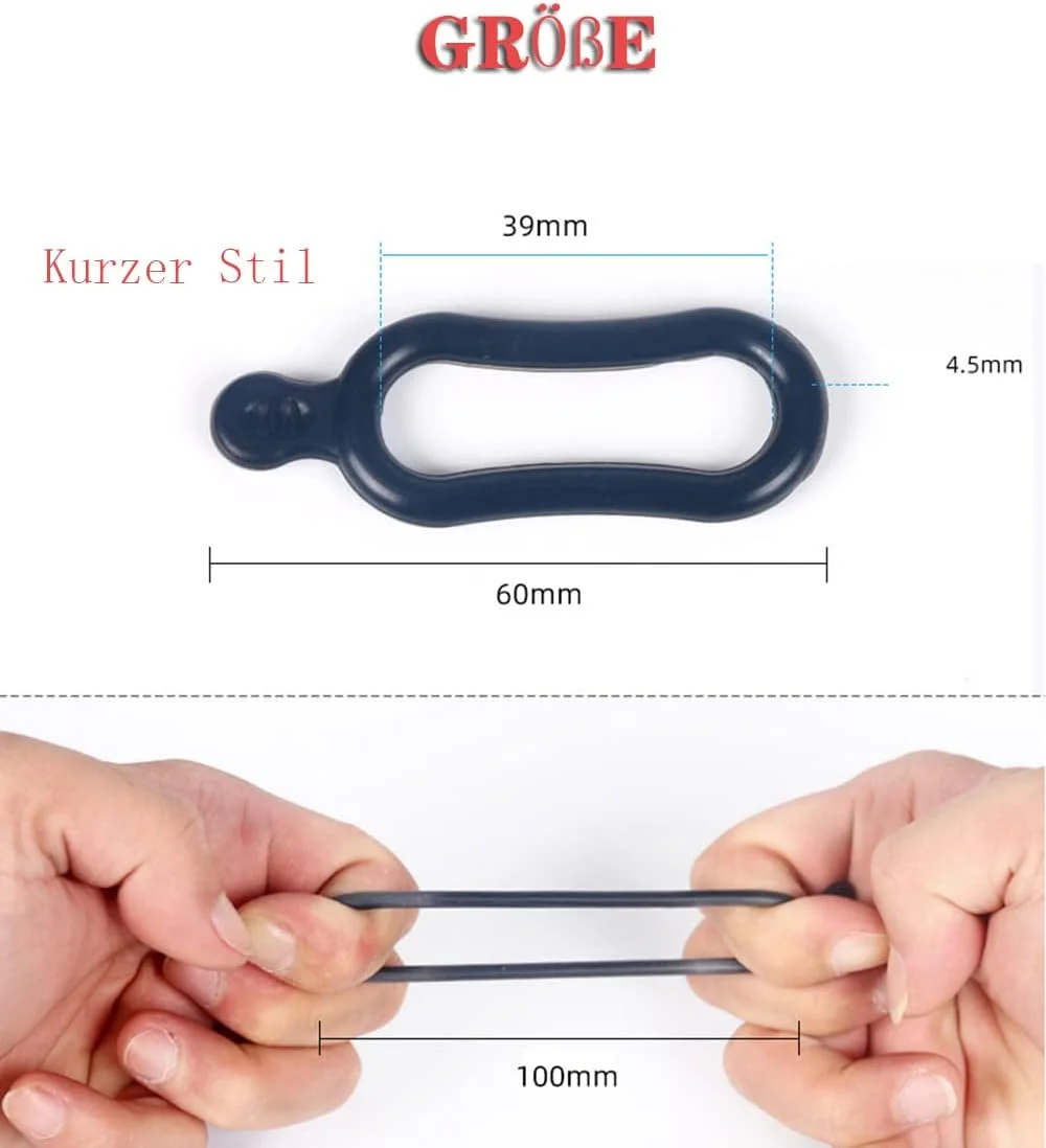 بسته 20 عددی حلقه لاستیکی کشسان، نگهدارنده چراغ، بند بست برای دوچرخه، نگهدارنده چراغ قوه، چراغ ال ای دی موبایل دوچرخه، مشکی (10 بلند + 10 کوتاه)