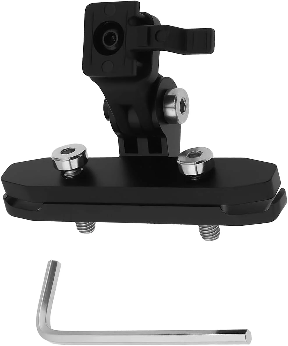 نگهدارنده چراغ عقب دوچرخه، نصب روی ریل زین، سازگار با آداپتور چراغ جلو Bontrager Ion Pro RT، نگهدارنده آداپتور مشعل، مشکی، یک عدد