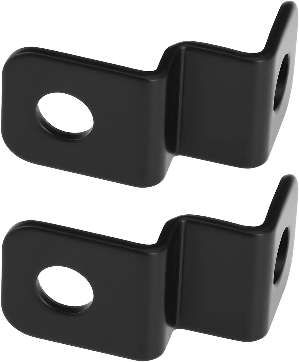 2 عدد براکت چراغ راهنمای موتور سیکلت مینی M8 مشکی