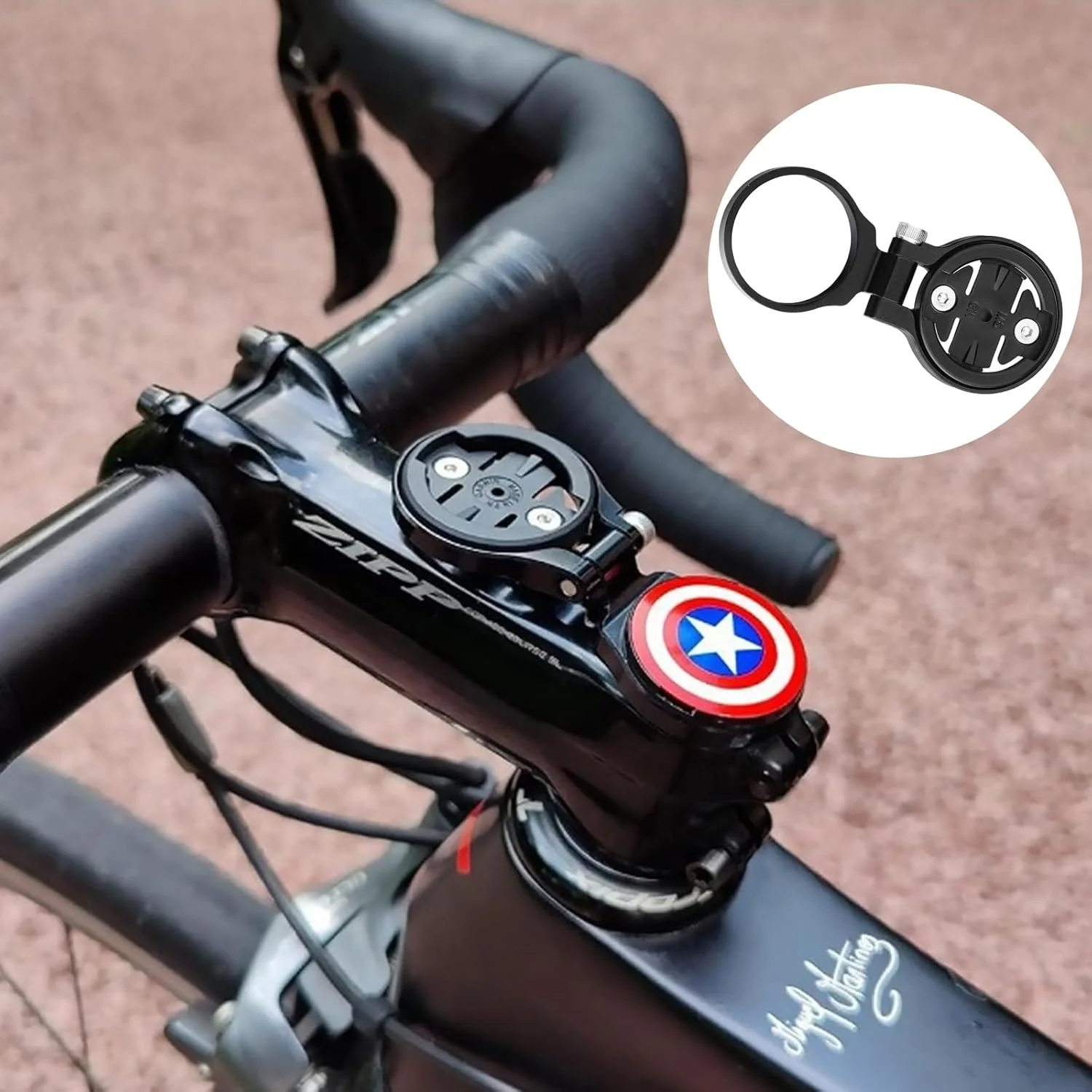 نگهدارنده کامپیوتر دوچرخه و چراغ جلو، مناسب برای Wahoo نگهدارنده کامپیوتر دوچرخه و چراغ جلو، مناسب برای Wahoo