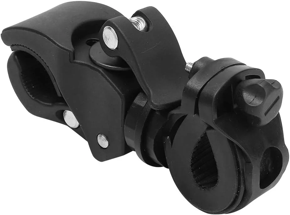 نگهدارنده چراغ قوه دوچرخه، پایه نصب چراغ دوچرخه جهانی با چرخش 270 درجه، گیره قابل تنظیم چراغ قوه برای دوچرخه نگهدارنده چراغ قوه دوچرخه، پایه نصب چراغ دوچرخه جهانی با چرخش 270 درجه، گیره قابل تنظیم چراغ قوه برای دوچرخه