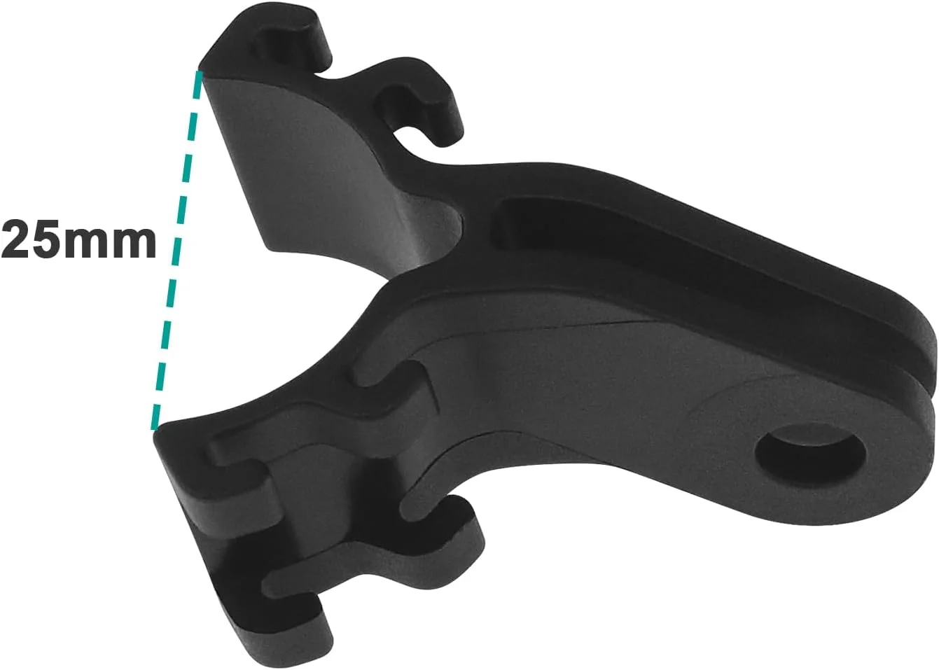 2 عدد نگهدارنده چراغ قوه فرمان دوچرخه، گیره بست چراغ قوه دوچرخه، نگهدارنده قابل تنظیم چراغ قوه دوچرخه، لوازم جانبی نصب چراغ قوه دوچرخه