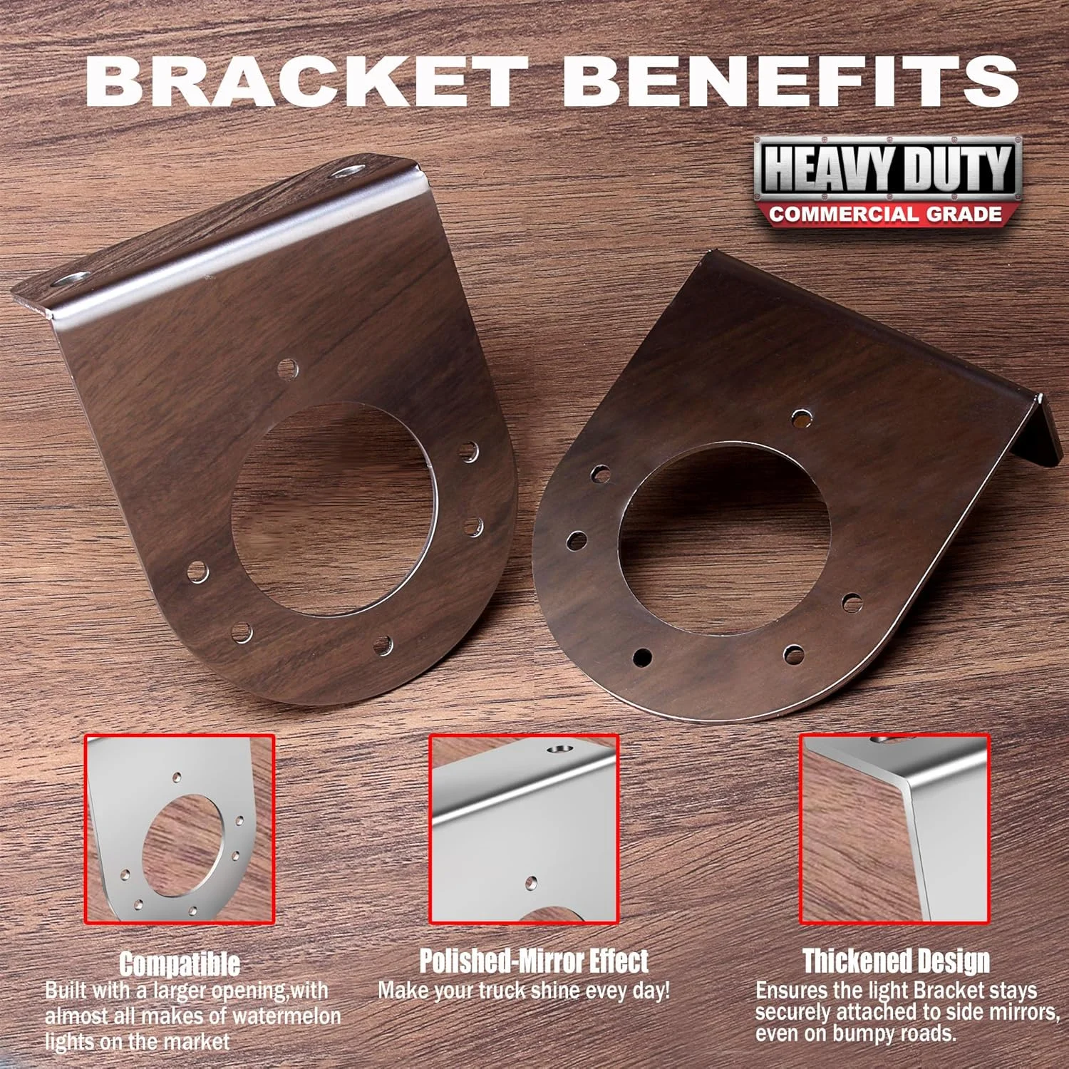 براکت نصب استیل ضد زنگ برای چراغ هندوانه ای