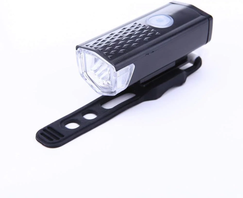 چراغ دوچرخه UDee LED قابل شارژ 300 لومن، مشکی چراغ دوچرخه UDee LED قابل شارژ 300 لومن، مشکی