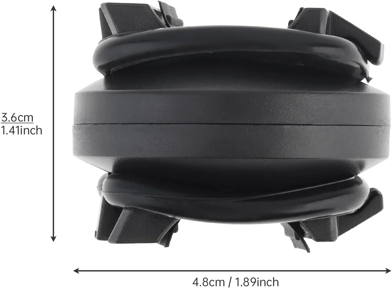 ست ۳ عددی پایه چراغ قوه دوچرخه یونیورسال، گیره قابل تنظیم برای چراغ قوه، پایه چراغ دوچرخه سواری با قابلیت چرخش ۳۶۰ درجه برای دوچرخه های جاده و کوهستان