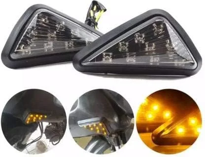 راهنماهای فلاشر نصب همسطح مشکی رنگ مناسب برای یاماها R15 V3