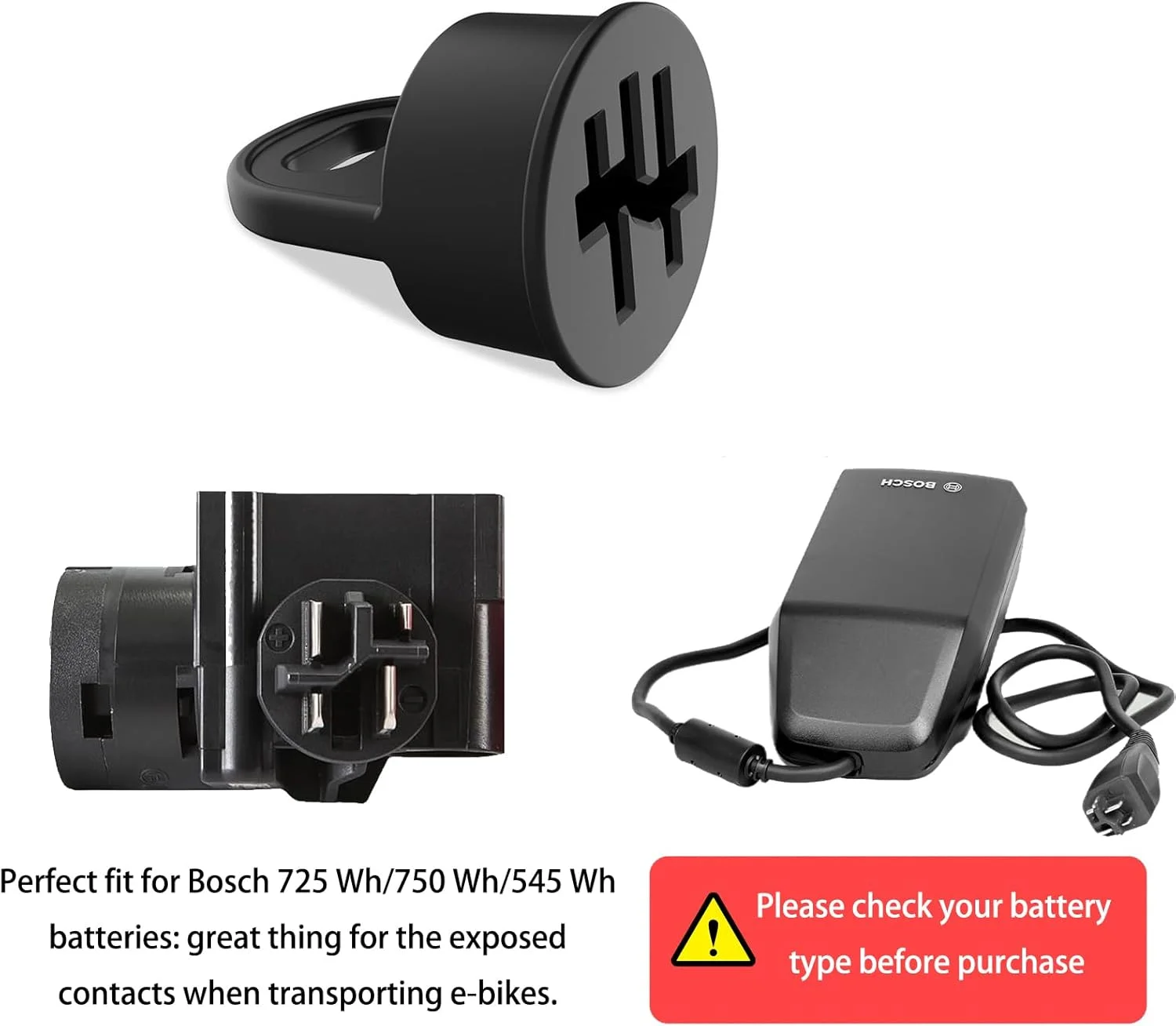 مجموعه دو عددی روکش محافظ اتصال باتری های سیستم هوشمند Bosch (725/750/545Wh) دوچرخه های الکترونیکی مجموعه دو عددی روکش محافظ اتصال باتری های سیستم هوشمند Bosch (725/750/545Wh) دوچرخه های الکترونیکی