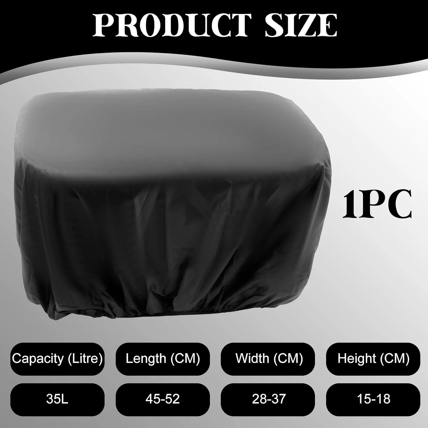 روکش ضد آب باران برای سبد دوچرخه، روکش کیف جلوی دوچرخه، روکش باران جهانی برای سبد دوچرخه و کیف های زین، روکش محافظ قوی مشکی برای همه شرایط آب و هوایی