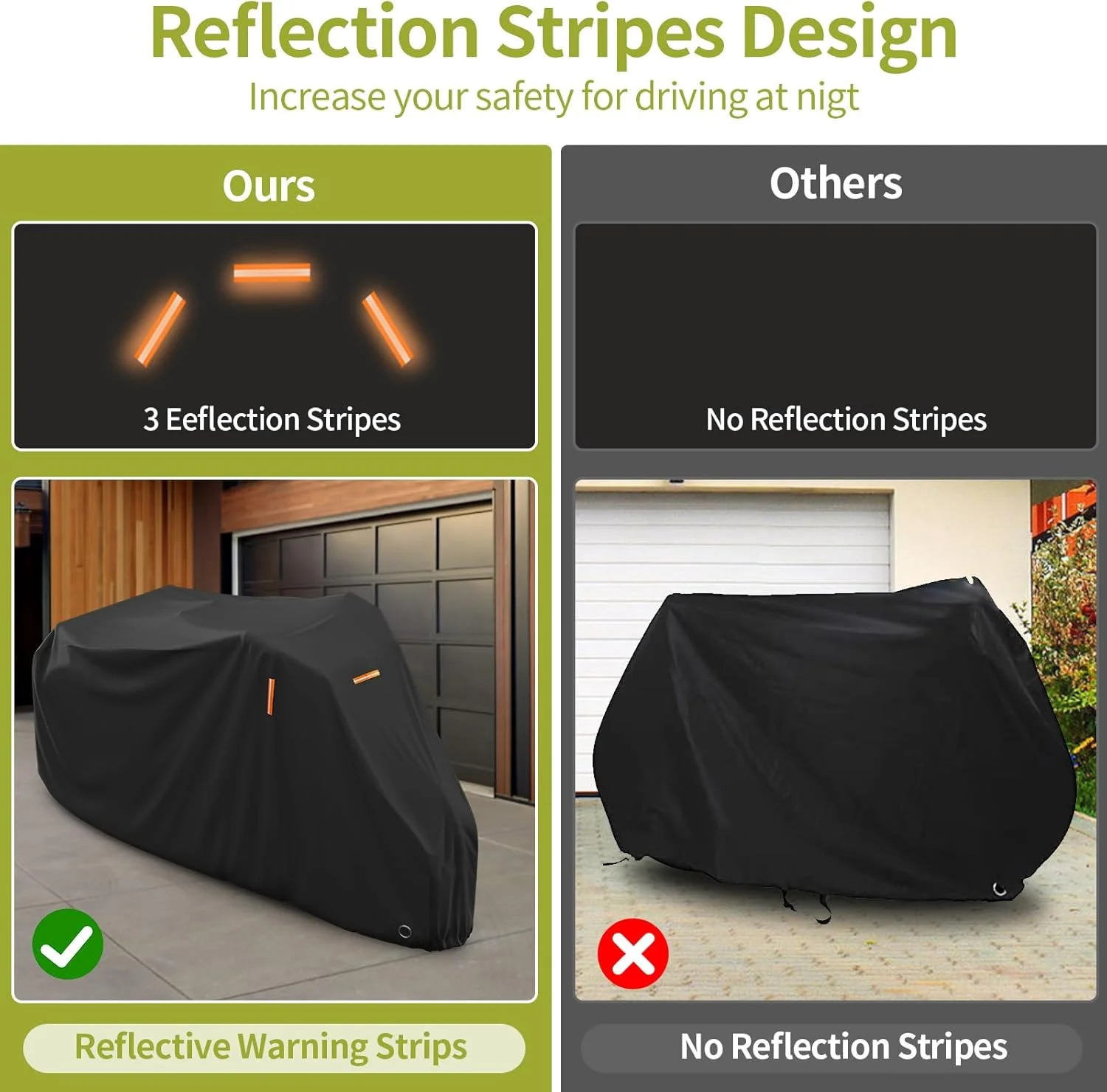 روکش سه چرخه بزرگسال STARTWO، روکش سه چرخه برقی، روکش ضد آب دوچرخه برای فضای باز، روکش ضد باد دوچرخه، روکش ضد گرد و غبار دوچرخه مشکی