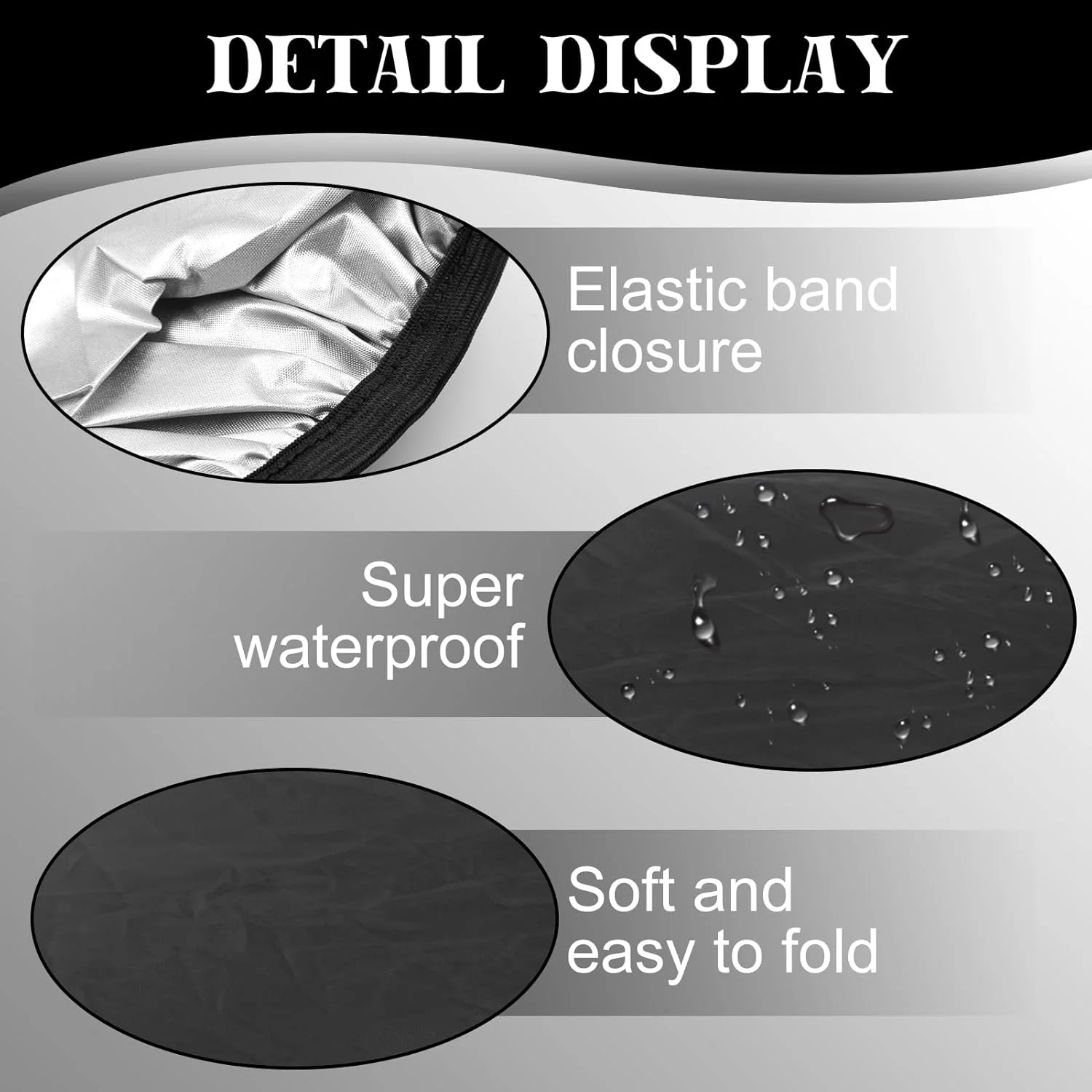 روکش ضد آب باران برای سبد دوچرخه، روکش کیف جلوی دوچرخه، روکش باران جهانی برای سبد دوچرخه و کیف های زین، روکش محافظ قوی مشکی برای همه شرایط آب و هوایی