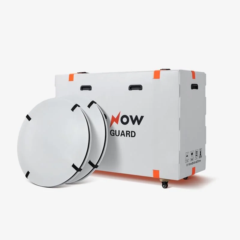 کیف تاشو دوچرخه RIDENOW - سبک و بادوام با چرخ برای مسافرت، هواپیما، قطار، حمل و نقل دوچرخه های جاده، کوهستان و...